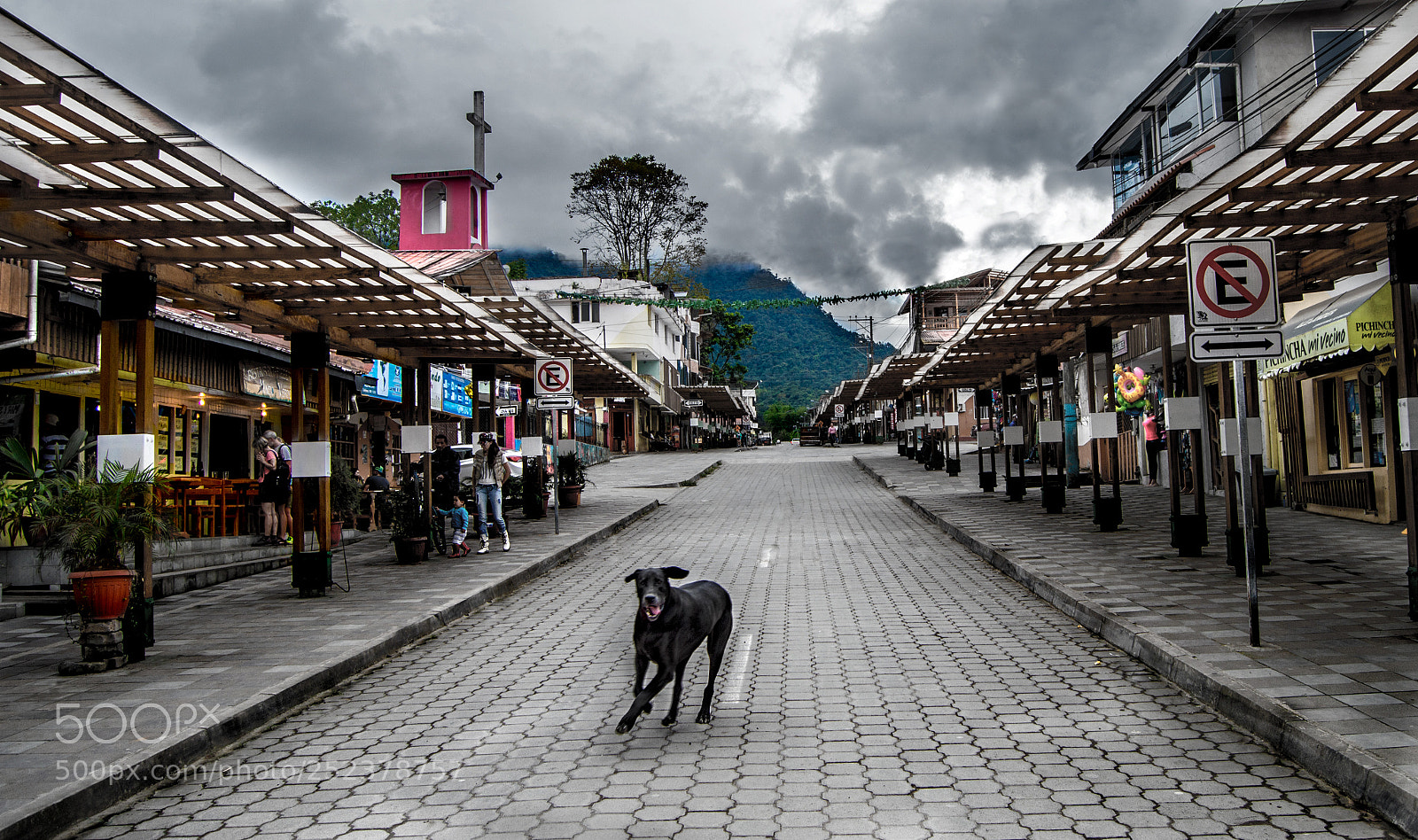 Nikon D3200 sample photo. Mindo town photography