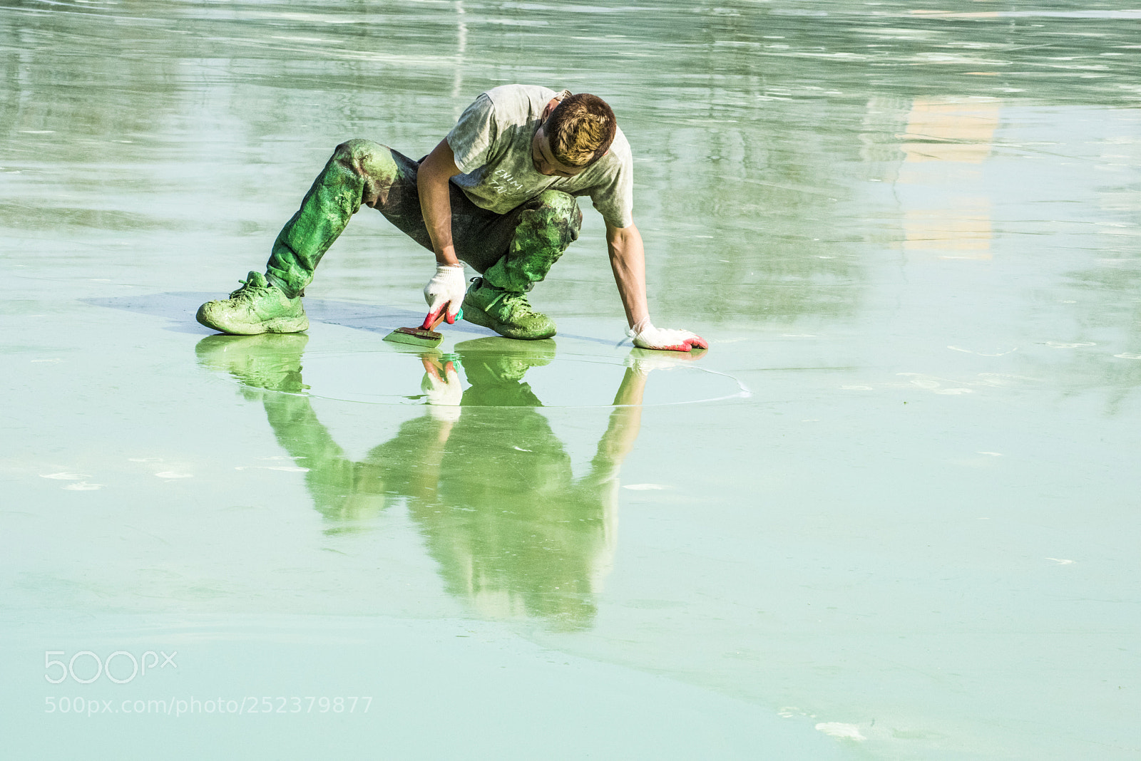 Nikon D810 sample photo. Working man photography