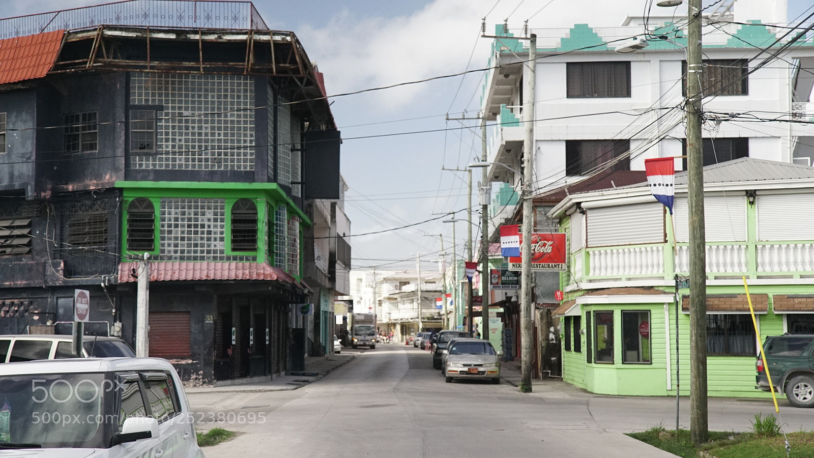 Sony a7S II sample photo. Belize downtown photography