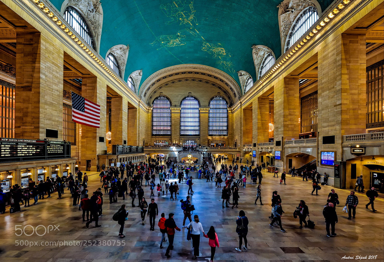 Nikon D810 sample photo. New york. grand central photography