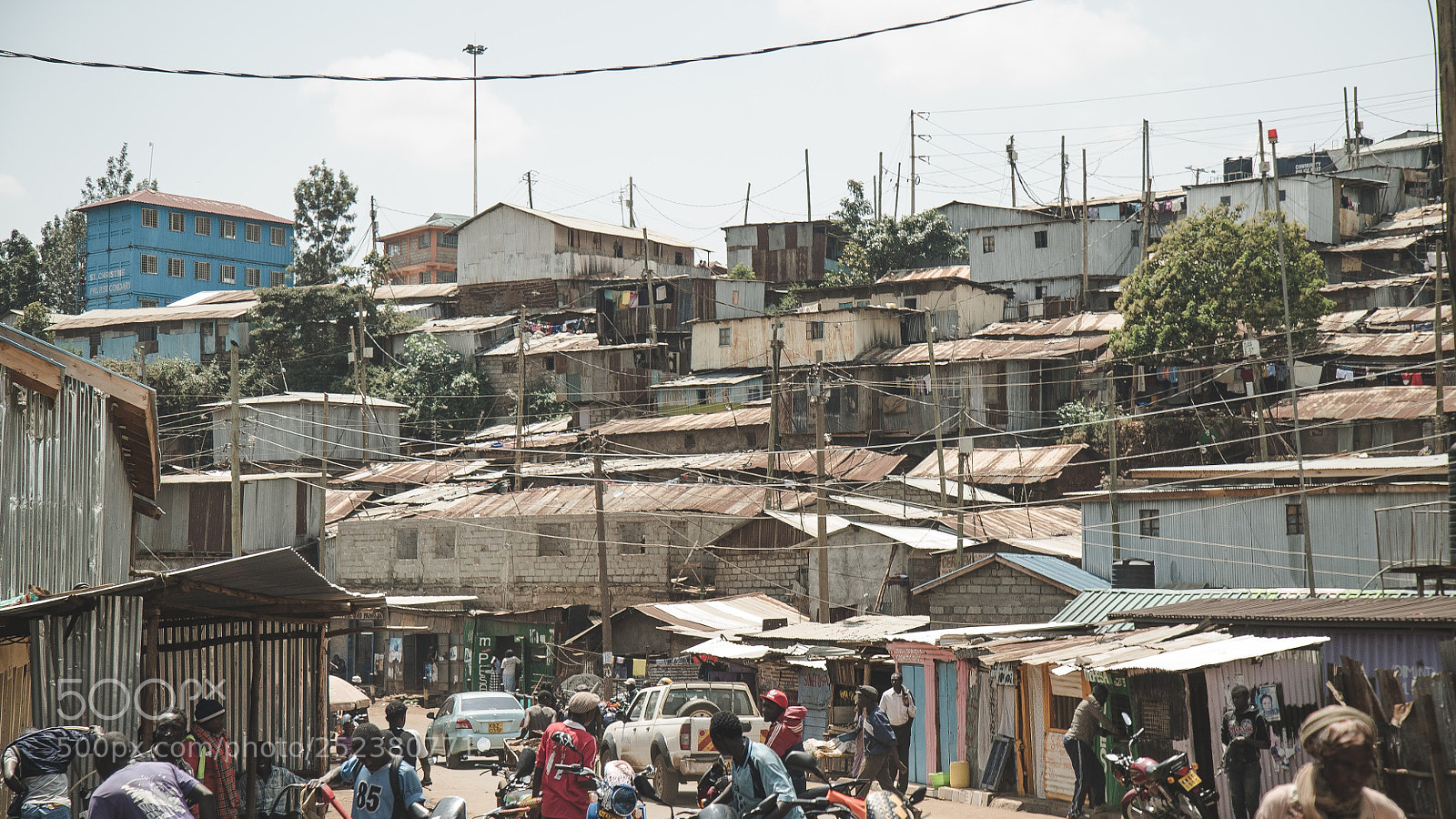 Sony a7S II sample photo. Streets of kibera, kenya photography