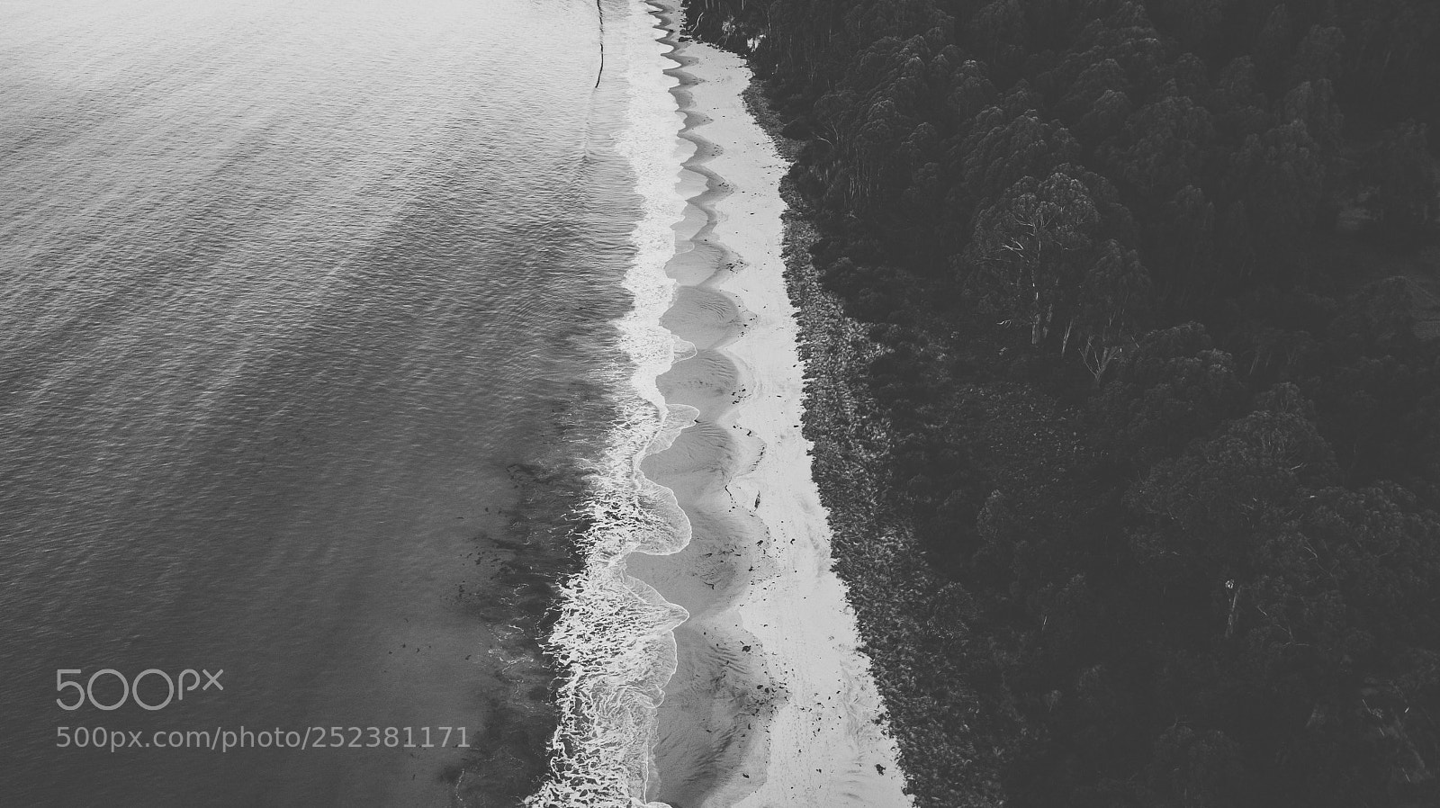 DJI FC220 sample photo. View of bruny island photography