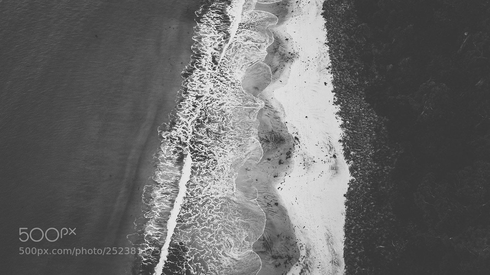 DJI FC220 sample photo. View of bruny island photography