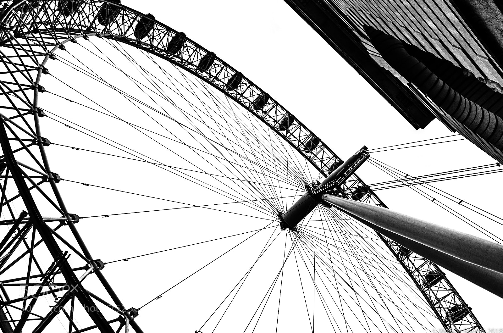 Nikon D7000 sample photo. London eye photography