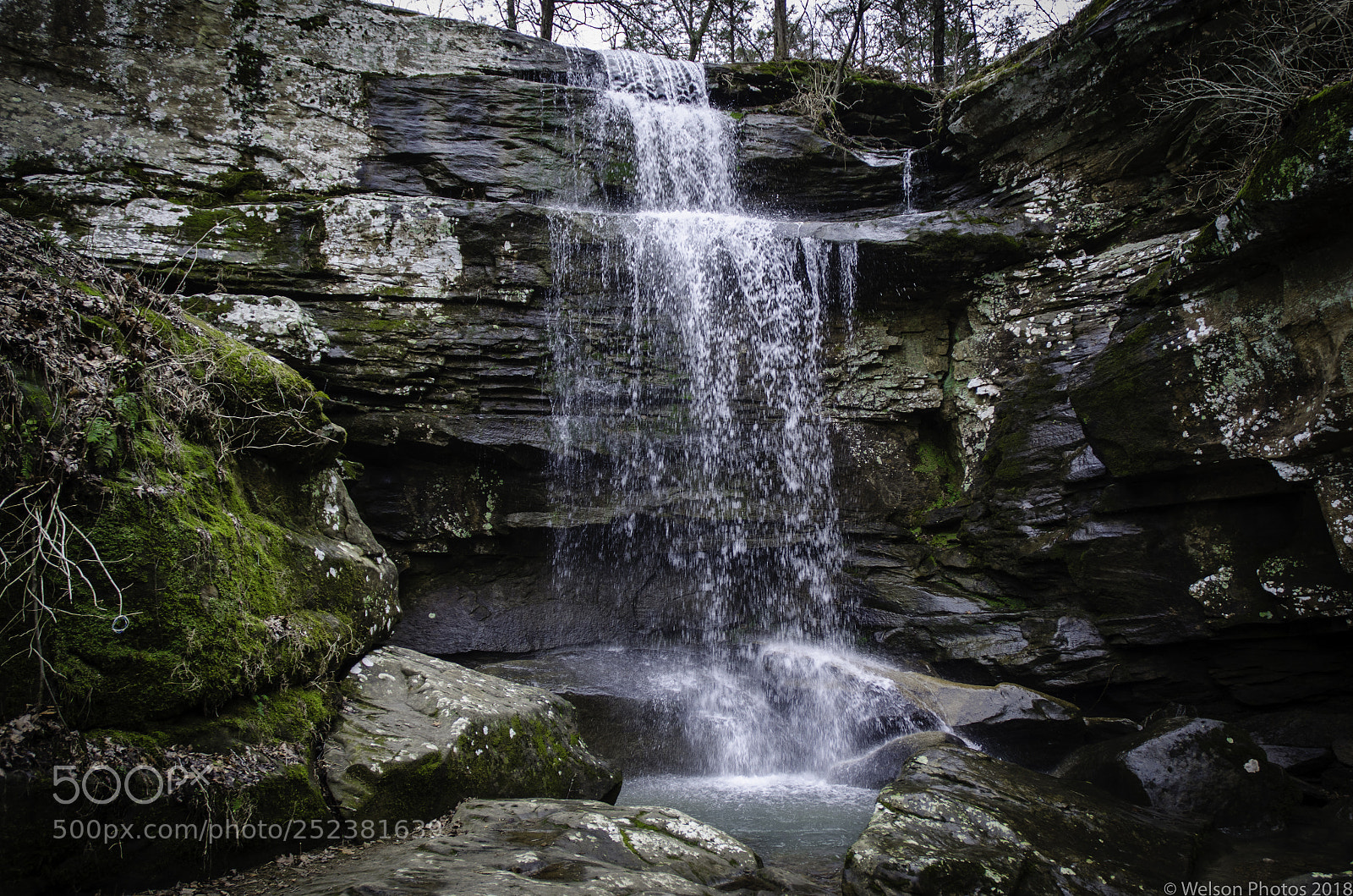 Nikon D7000 sample photo. Waterfall photography
