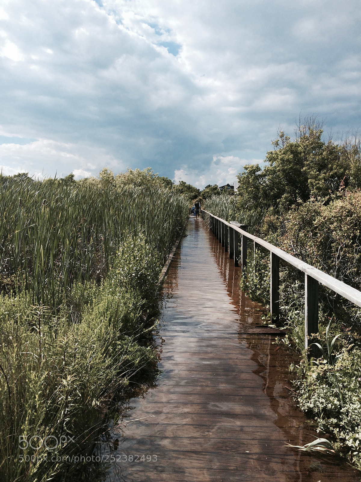 Apple iPhone 5s sample photo. Sullivans island foot bridge photography
