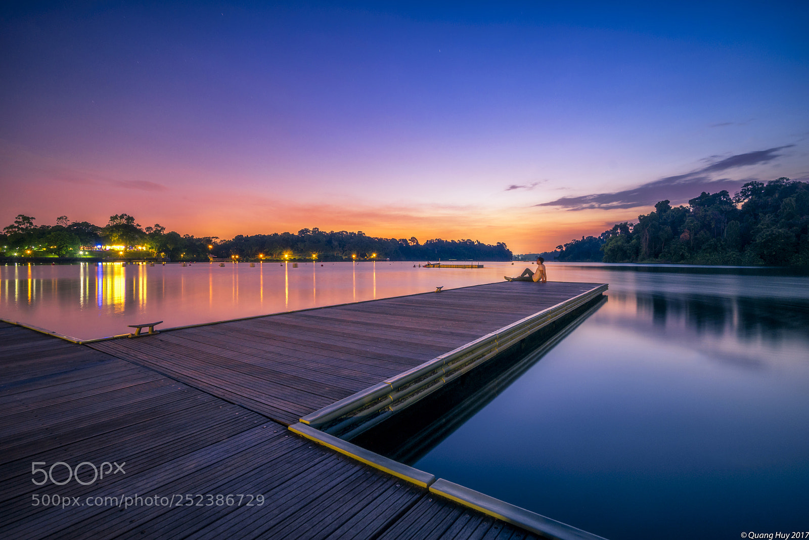 Sony a7R sample photo. Macritchie alone&sunset photography