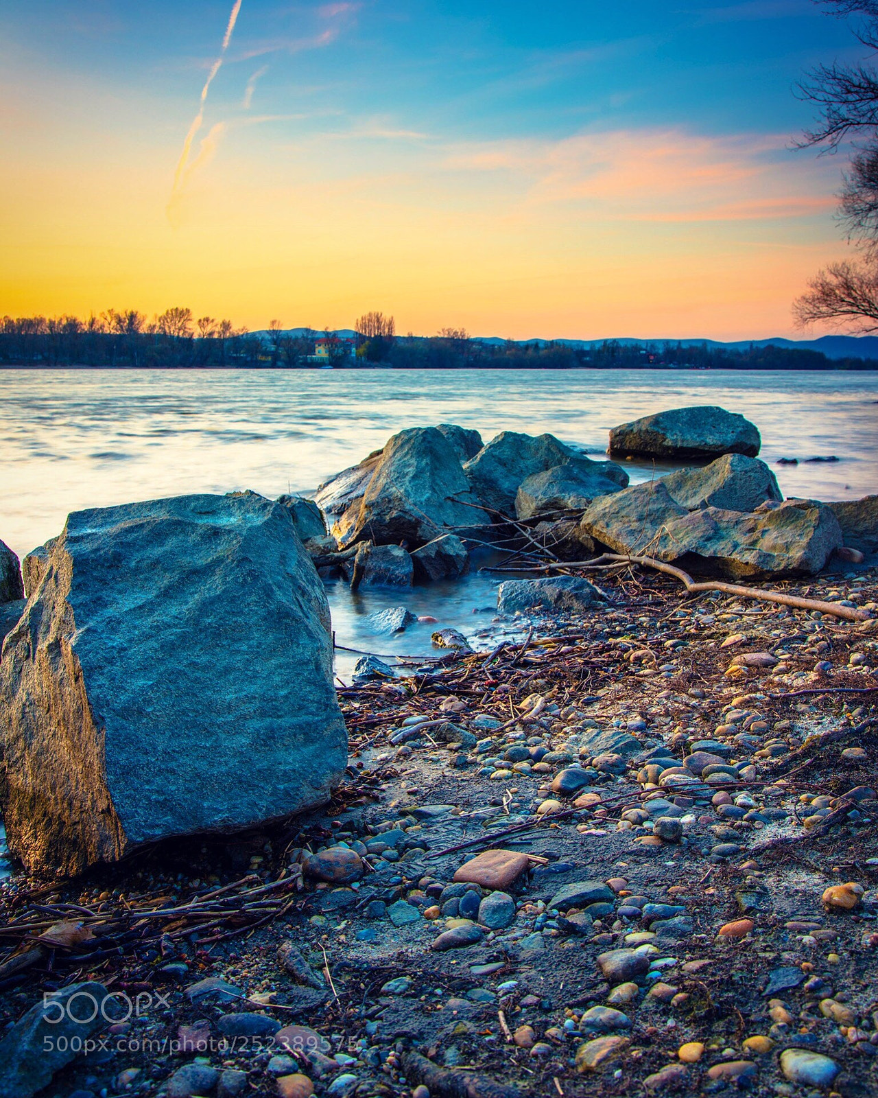 Sony a7R III sample photo. Danube gravel photography