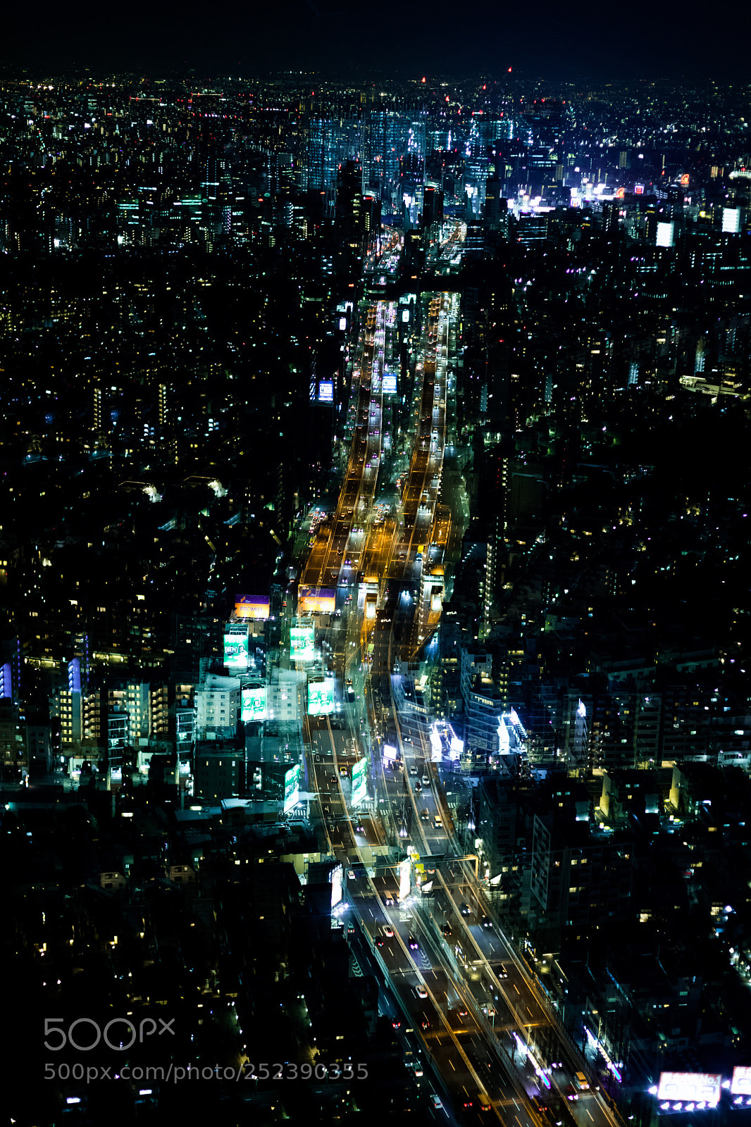 Canon EOS 6D Mark II sample photo. Tokyo night view. photography