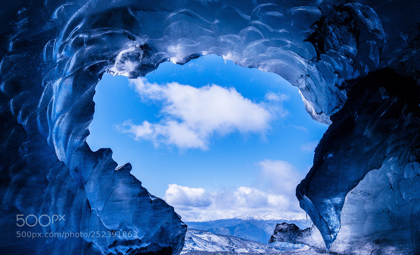 Apple iPhone X sample photo. Melting glacier photography