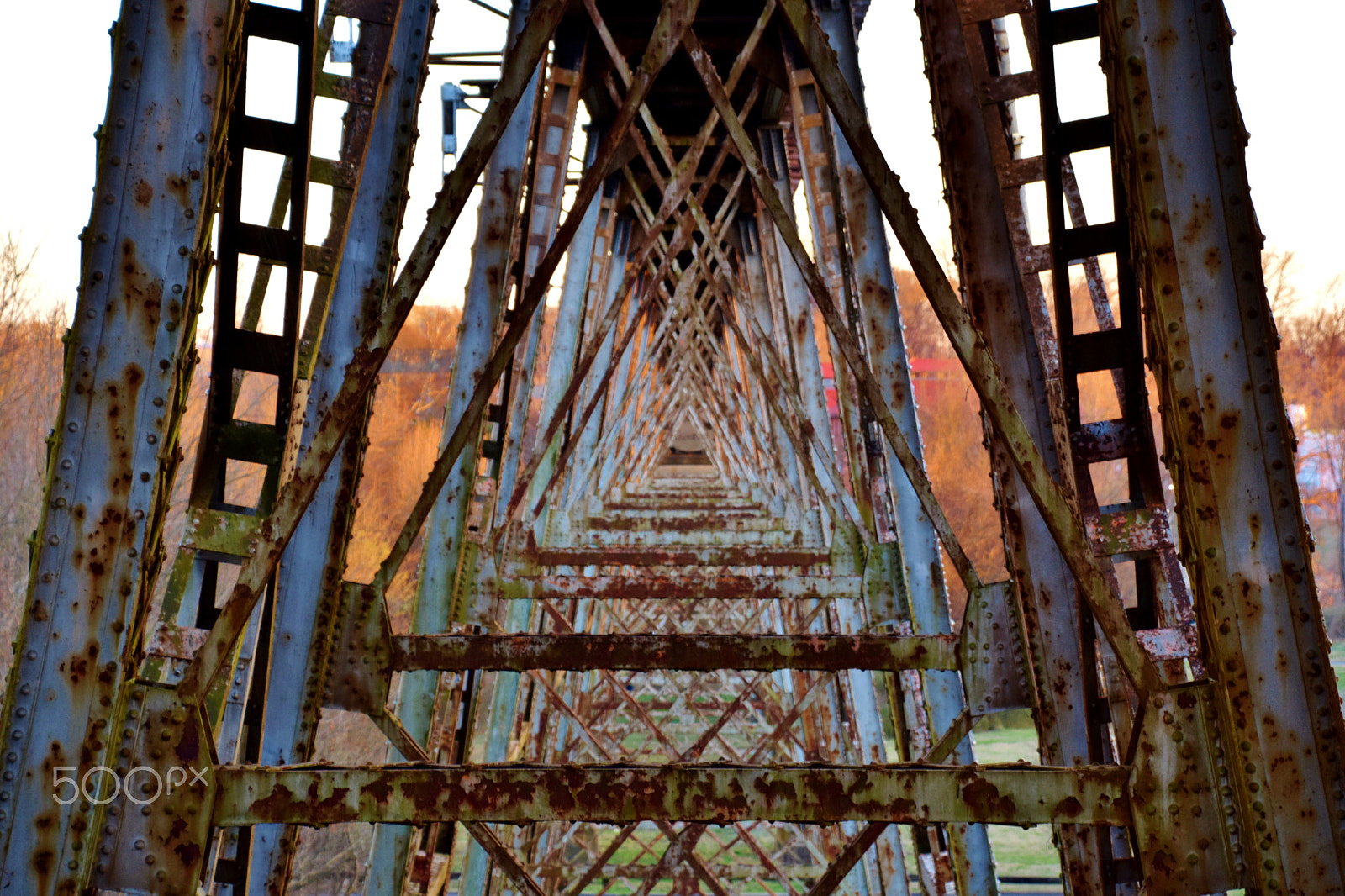 Nikon D5500 sample photo. Through the bridge photography
