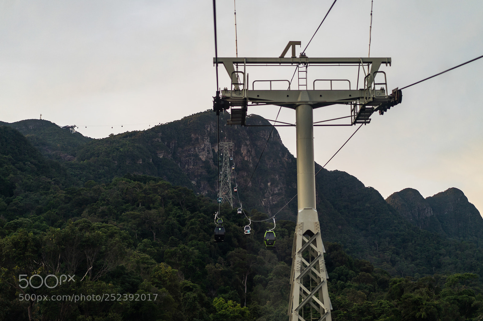 Sony a7 II sample photo. Langkawi skycab photography