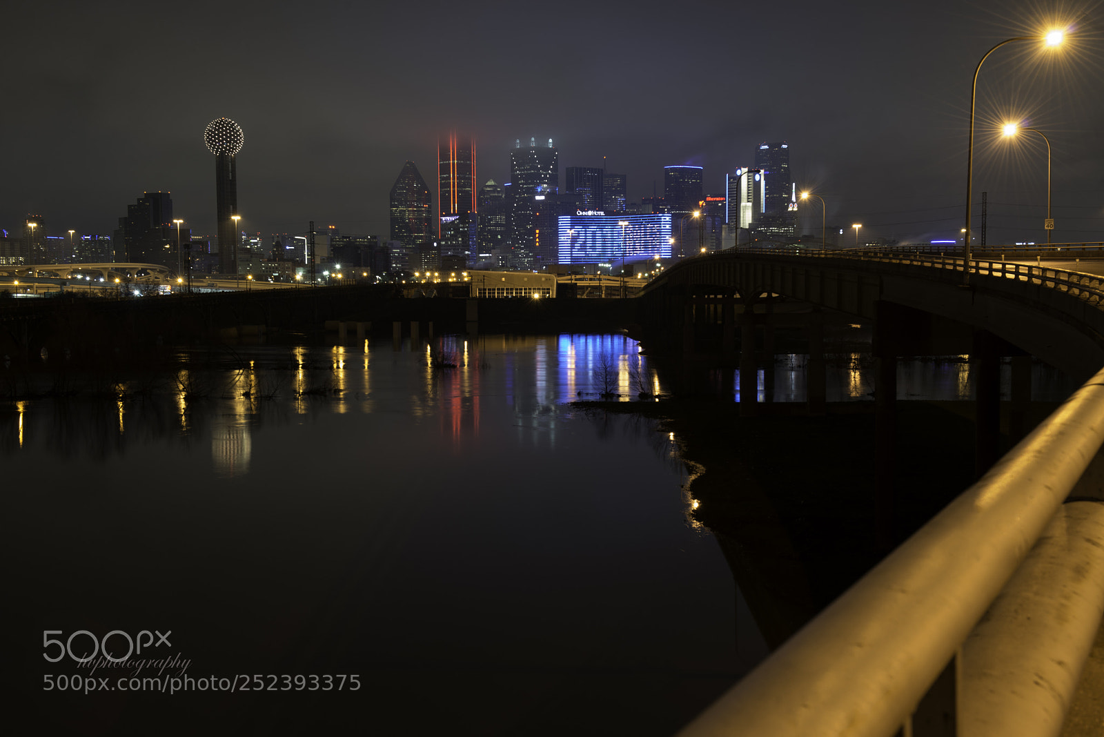 Nikon D800 sample photo. Dallas by night  photography
