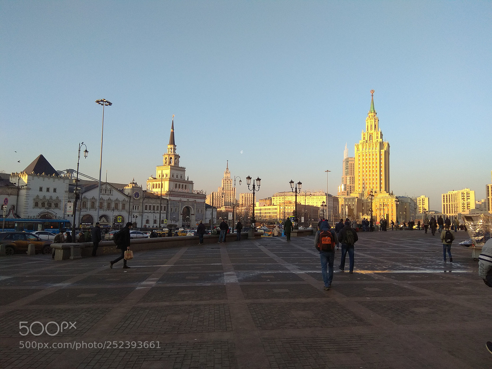 Xiaomi Redmi Note 4 sample photo. Moscow sunrise photography