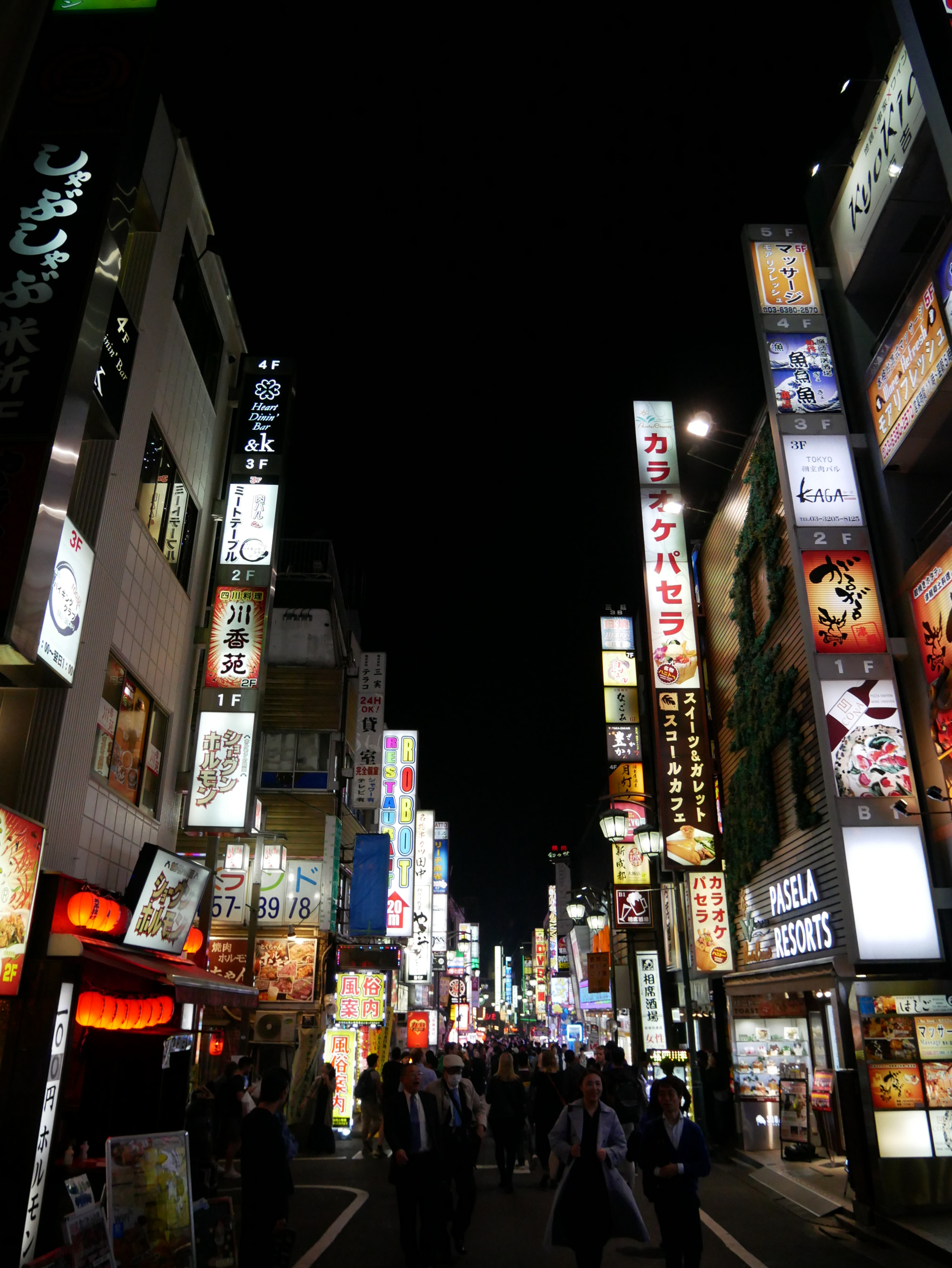 Panasonic Lumix DMC-GX85 (Lumix DMC-GX80 / Lumix DMC-GX7 Mark II) sample photo. Kabukichou alley photography