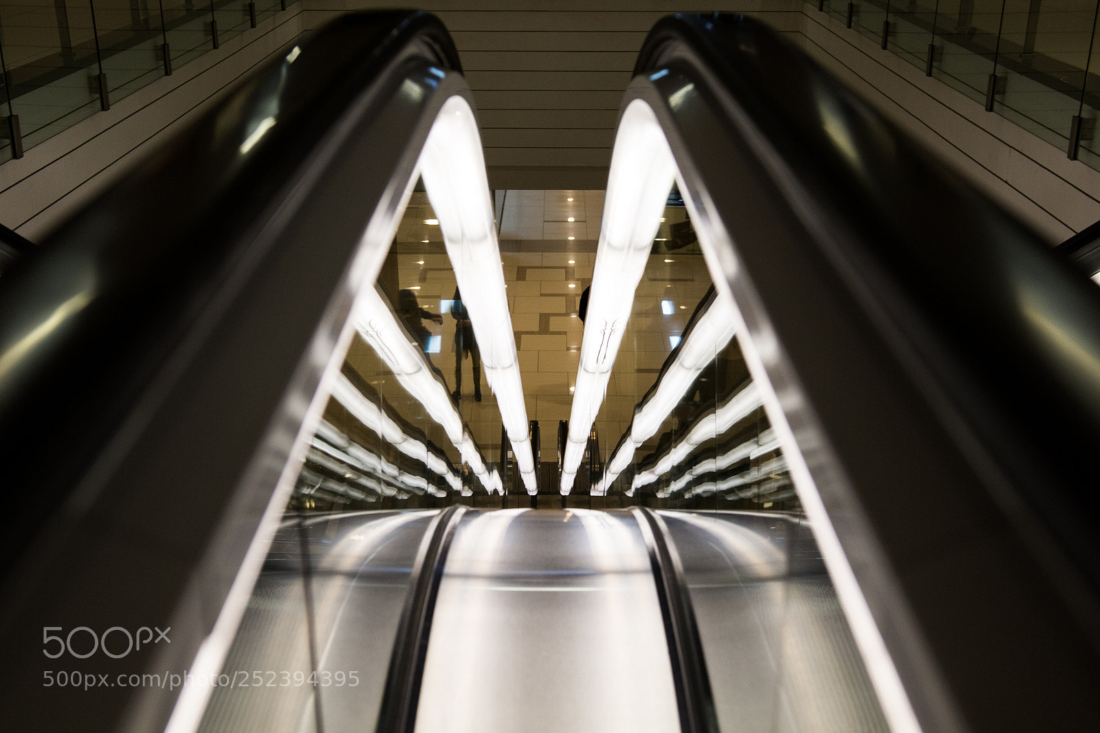 Canon EOS 70D sample photo. Escalator photography