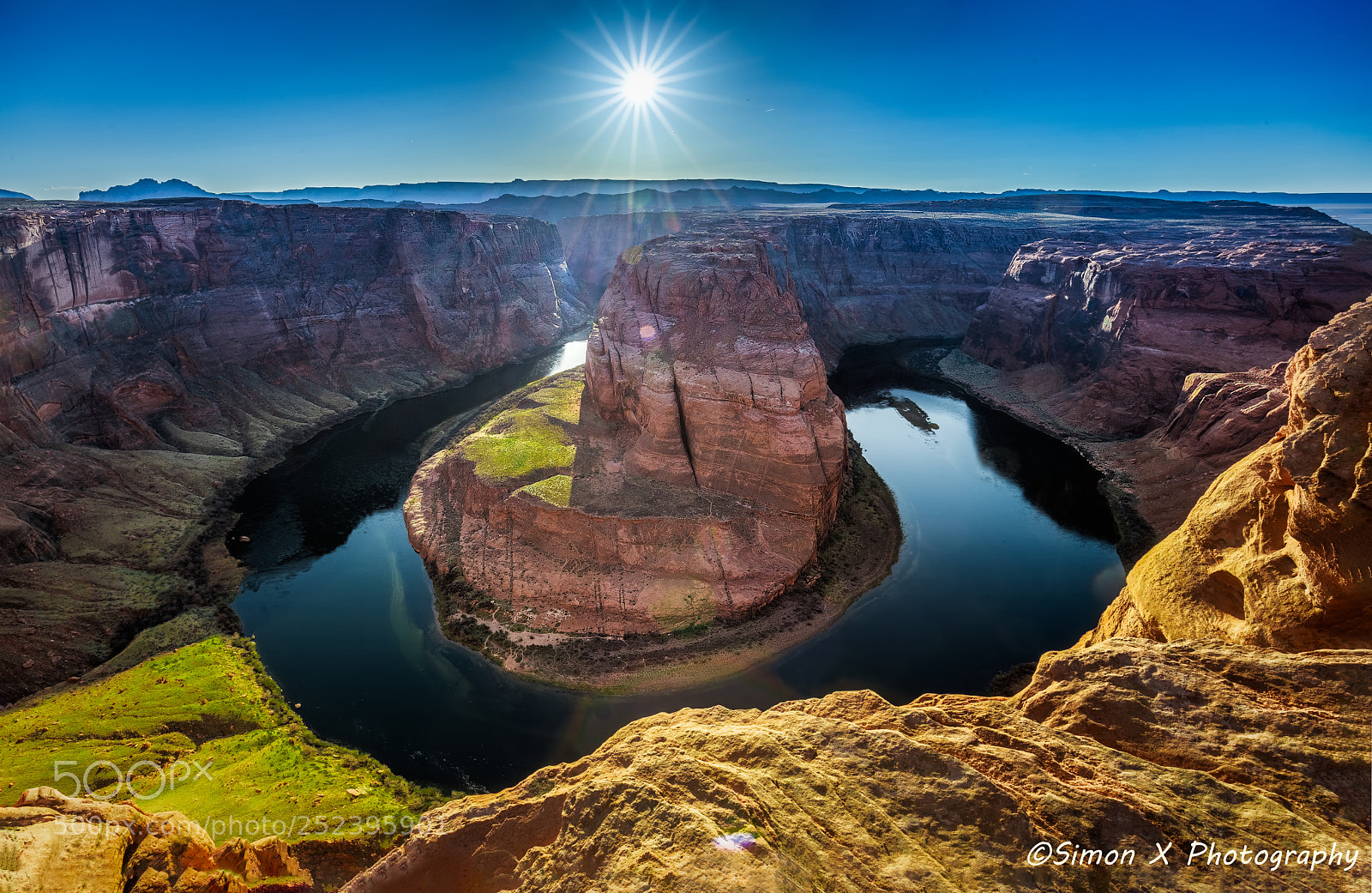 Canon EOS 5D Mark IV sample photo. Horseshoe bend 日落马蹄弯 photography