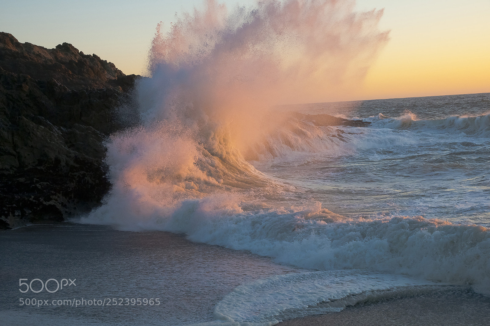 Nikon D300S sample photo. Crashing wave photography