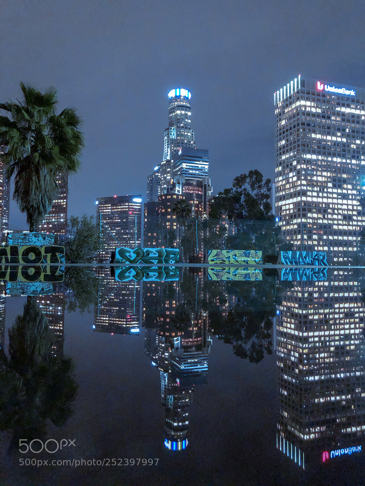 Apple iPhone 8 Plus sample photo. Reflecting dtla photography