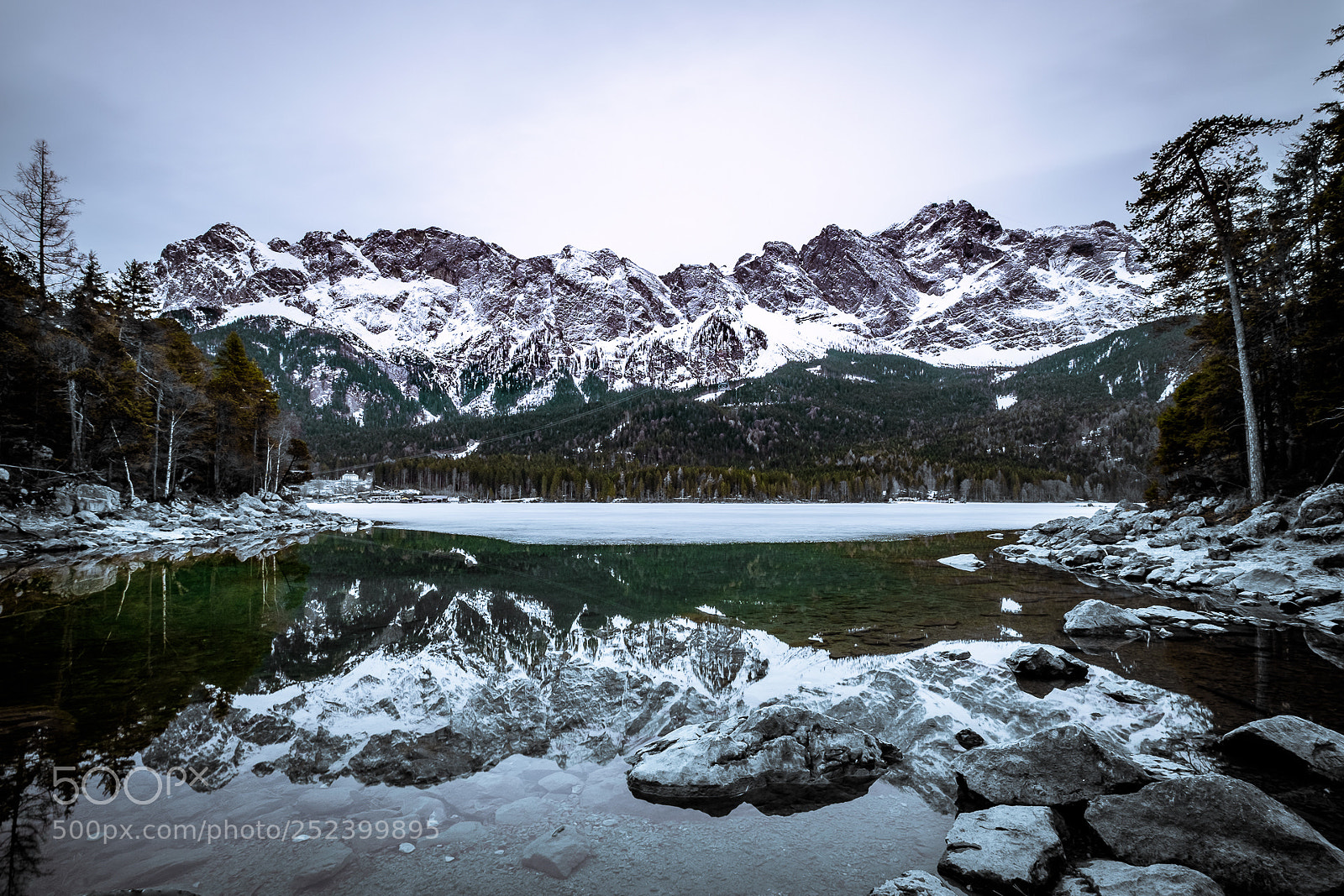 Fujifilm X-T1 sample photo. Lake eibsee at the photography