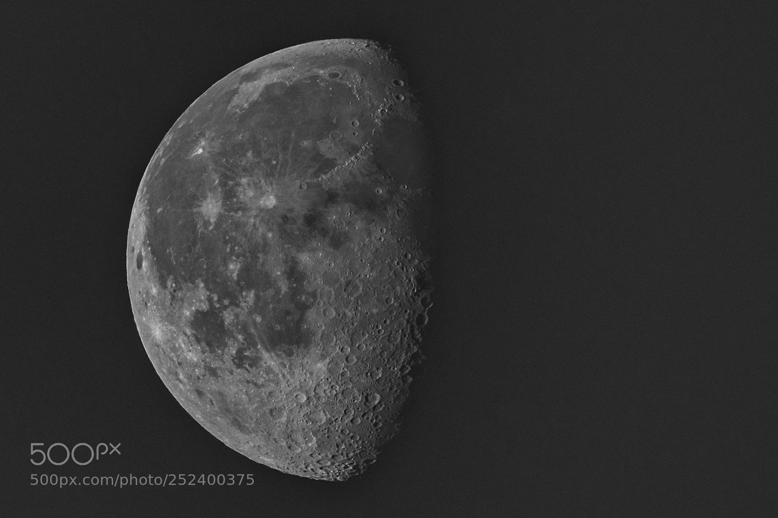 Nikon D500 sample photo. The moon in the photography