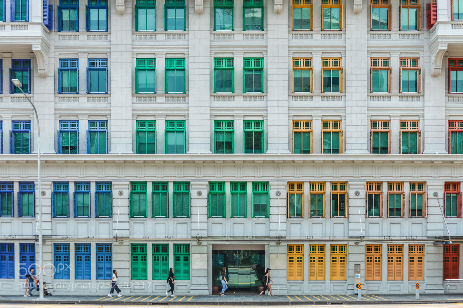 Nikon D3200 sample photo. Colorful architecture in singapore photography