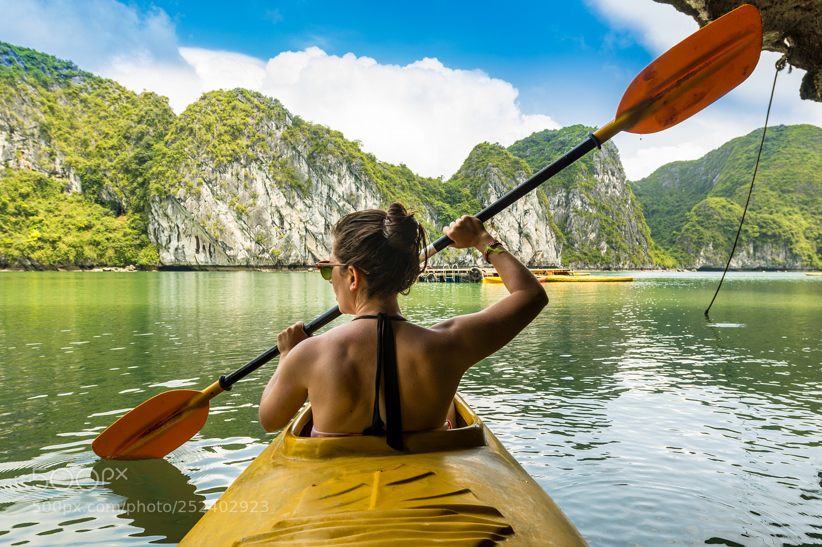 Nikon D7100 sample photo. A woman paddling a photography