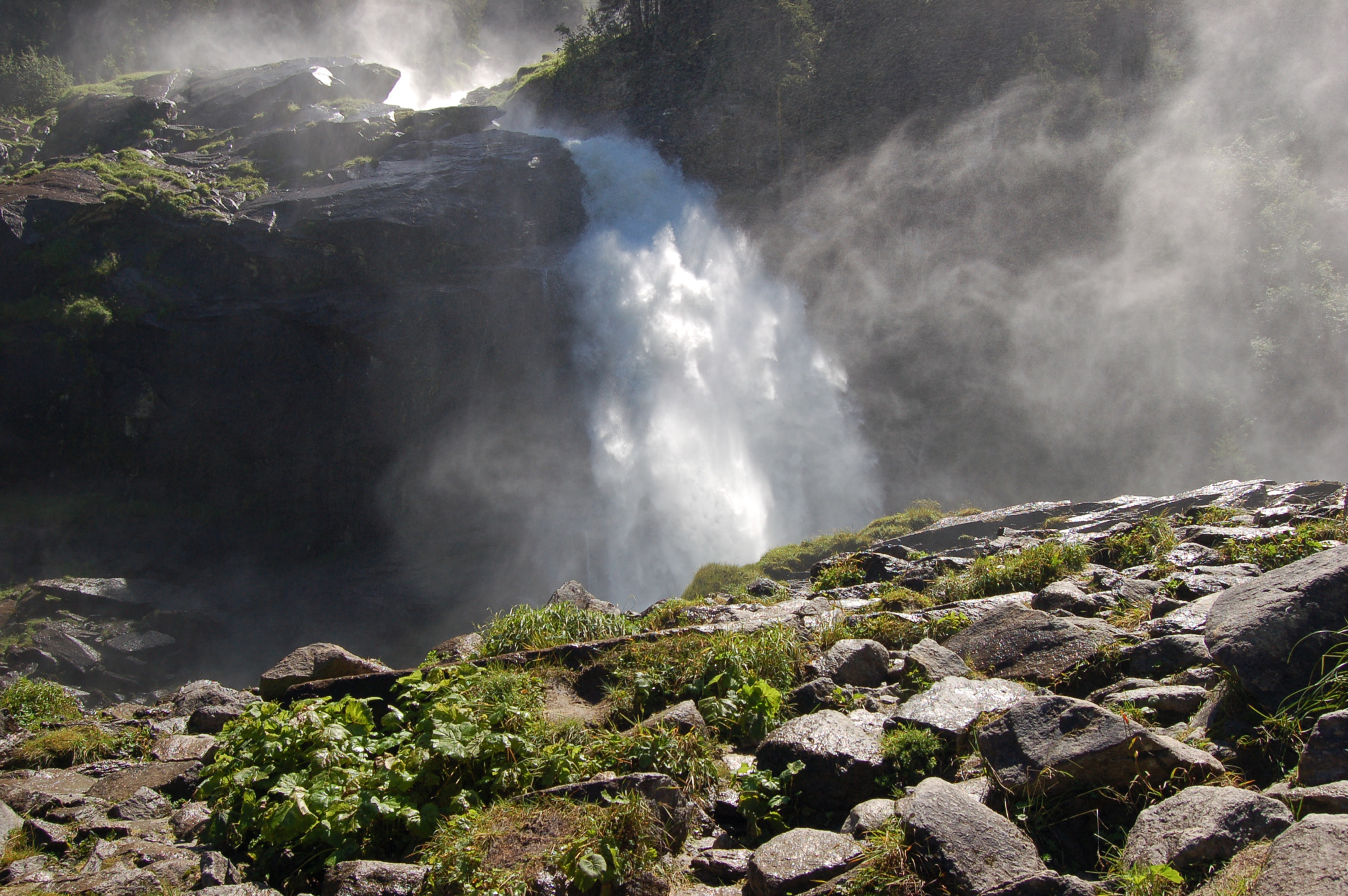 Nikon D50 sample photo. Waterfall photography