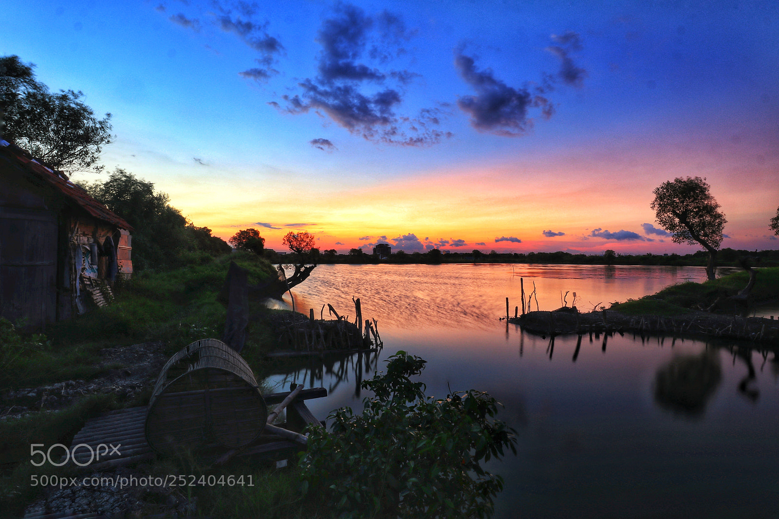 Canon EOS M5 sample photo. Sunset at tambak klanggri photography