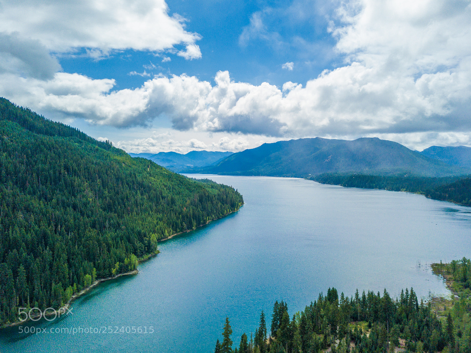 DJI FC220 sample photo. Kachess lake, wa photography