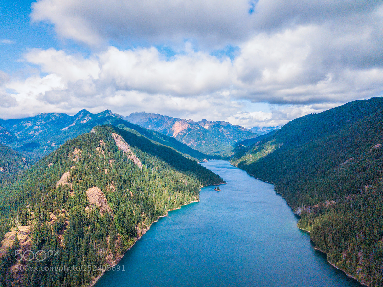 DJI FC220 sample photo. Kachess lake, wa photography
