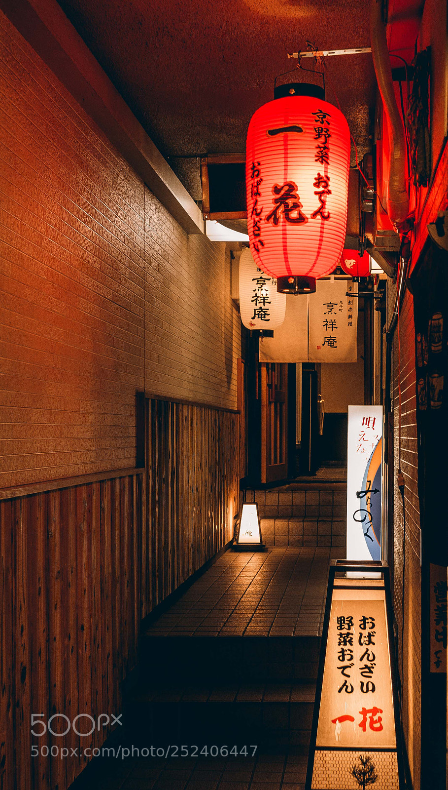 Sony a7 sample photo. Kyoto night photography