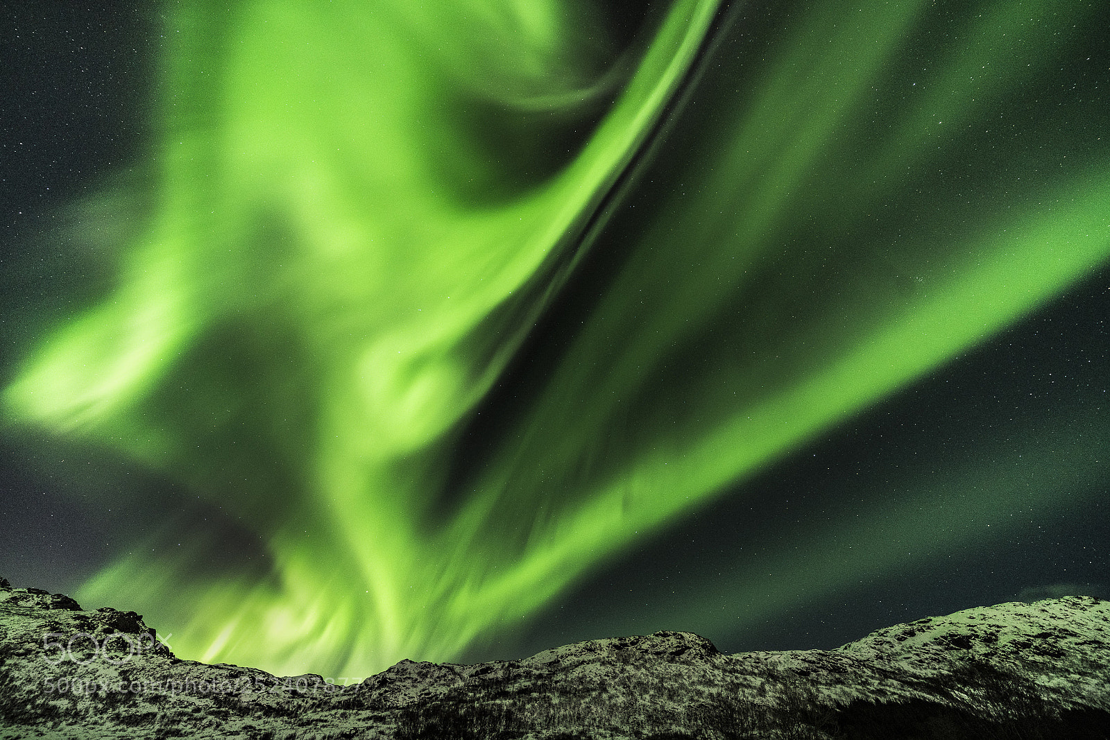 Sony a7R III sample photo. Aurora in the lofoten photography