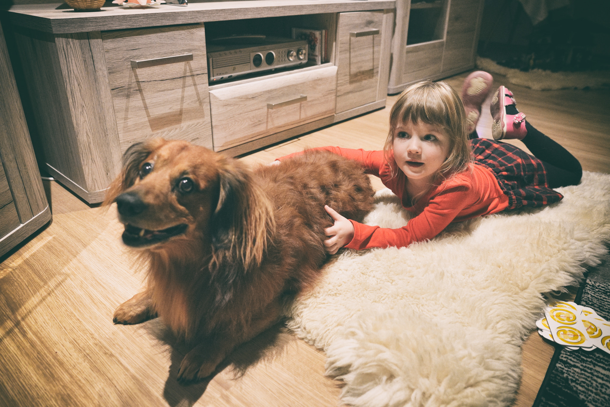 Nikon D3200 + Samyang 16mm F2 ED AS UMC CS sample photo. Eli with a dog.. photography