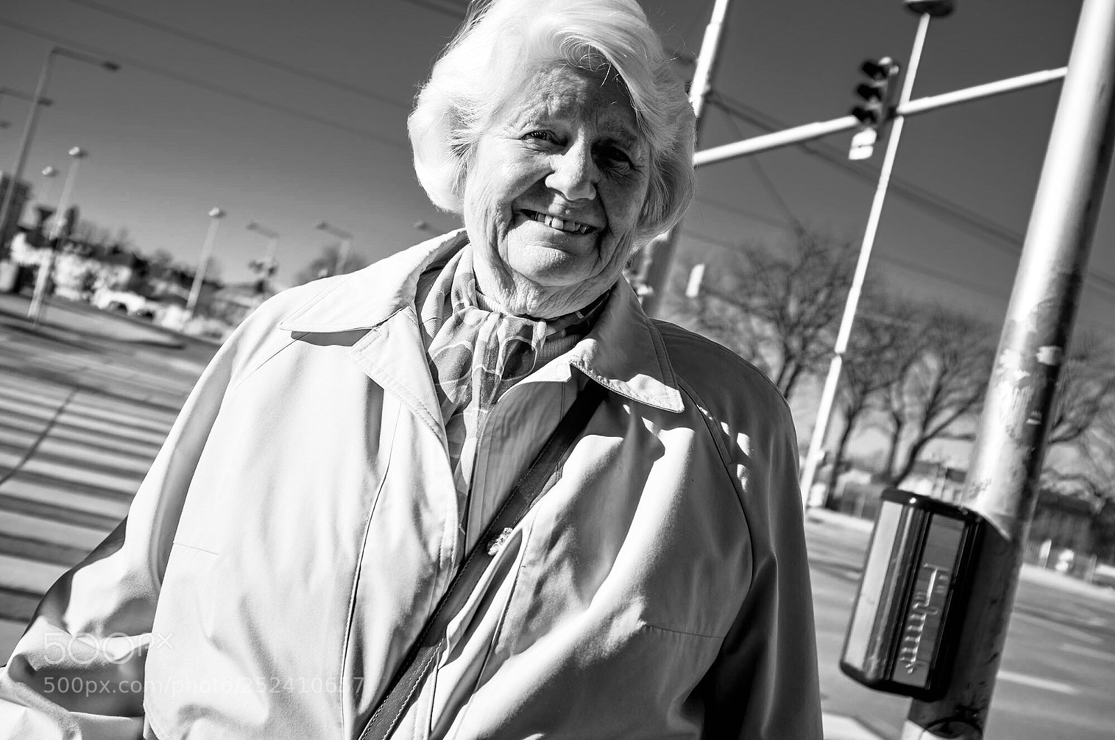Fujifilm FinePix X100 sample photo. The old lady  photography
