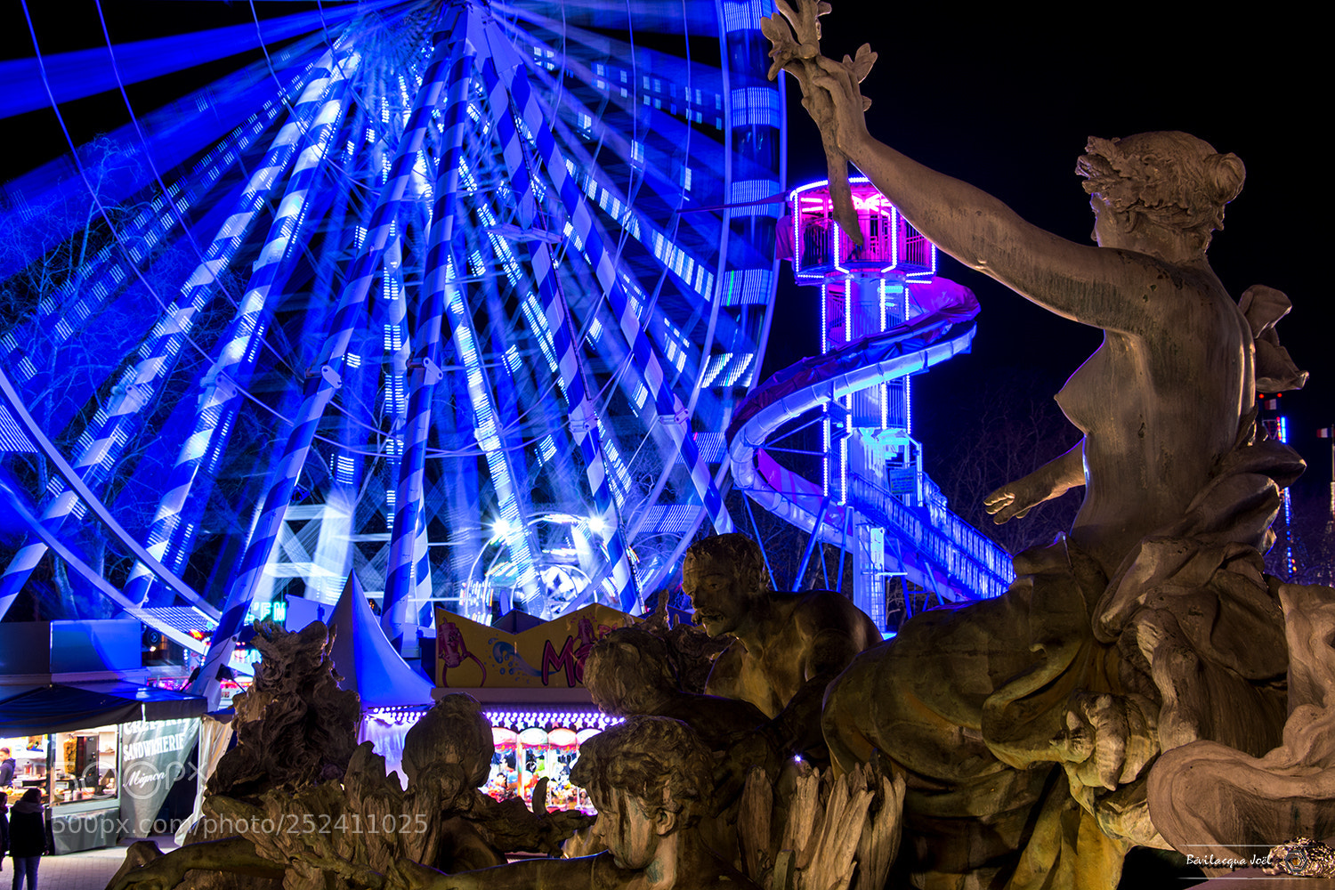 Nikon D5200 sample photo. Foire bdx hiver () photography