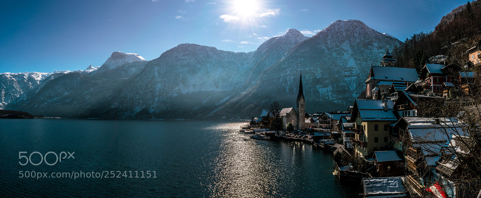Nikon D3300 sample photo. Hallstatt panorama photography