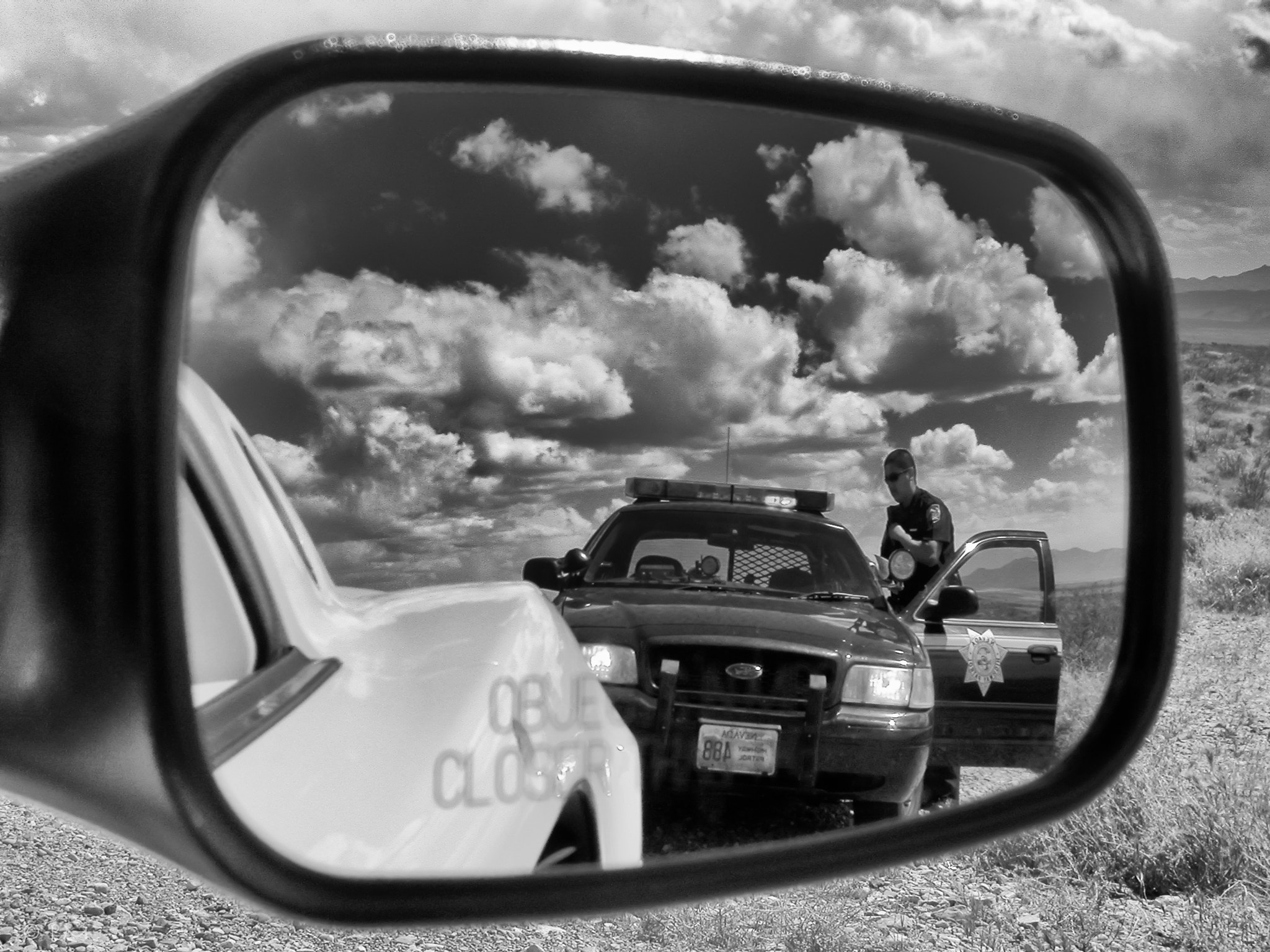 Nikon E4500 sample photo. Damned speed limit 65mph photography