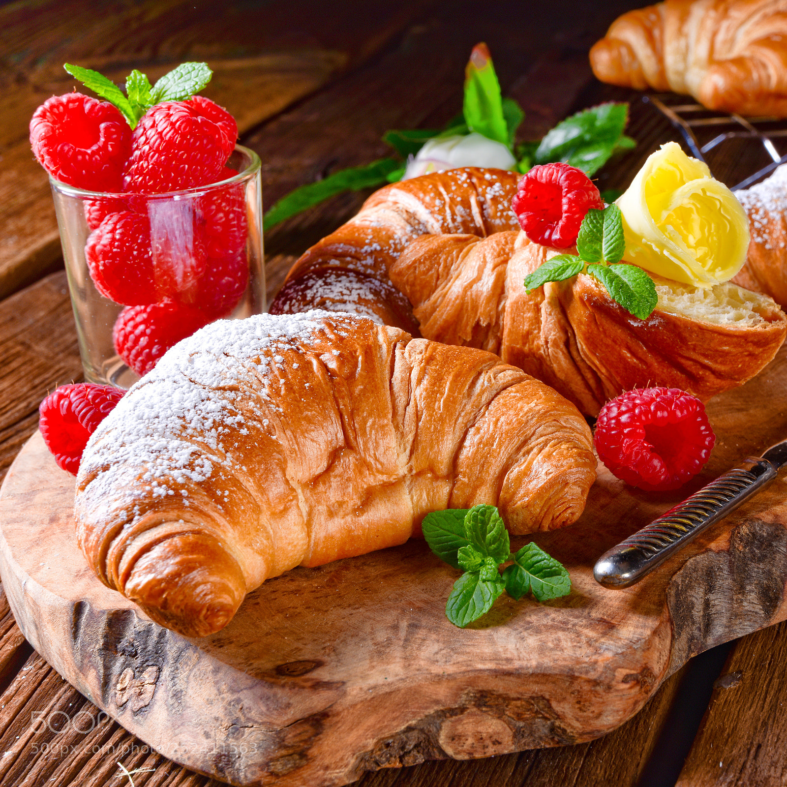 Nikon D810 sample photo. Original french buttercroissants photography