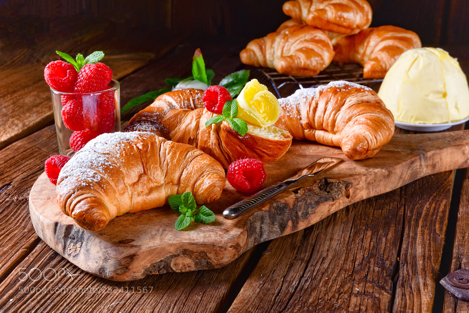 Nikon D810 sample photo. Original french buttercroissants photography