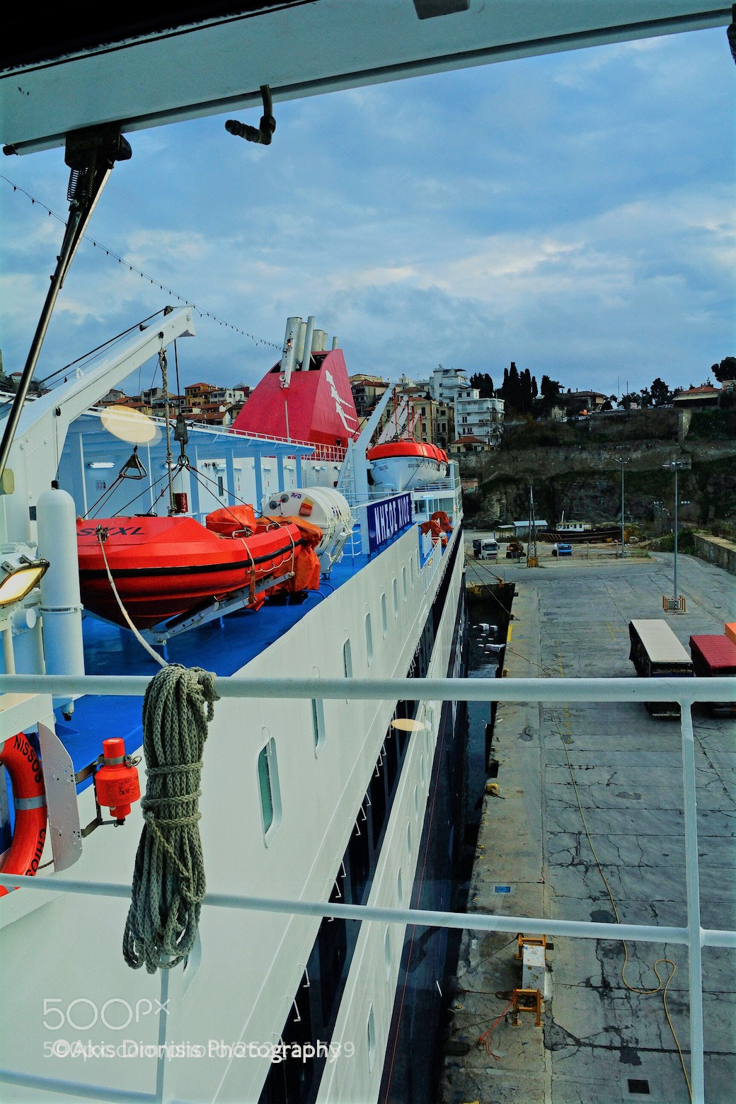 Nikon D5200 sample photo. On board ro-ro passenger photography