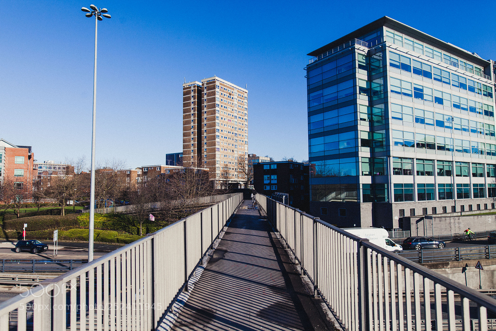Canon EOS 5D Mark II sample photo. Walkway photography