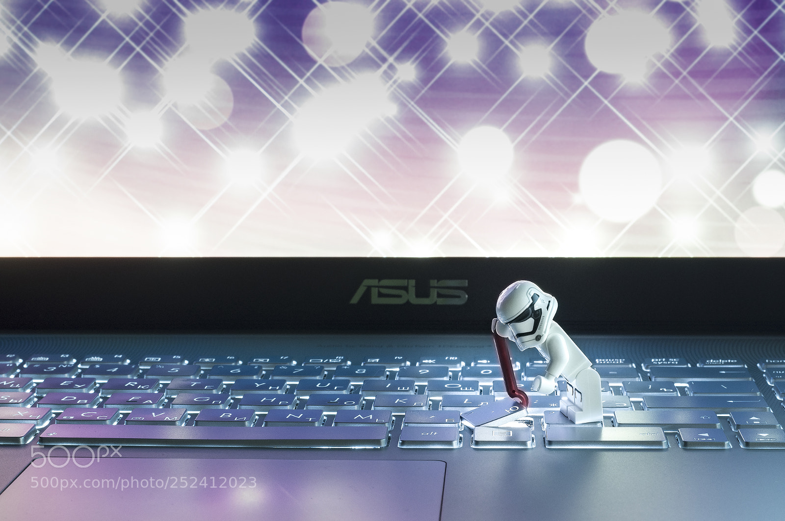 Nikon D5000 sample photo. Lego photography