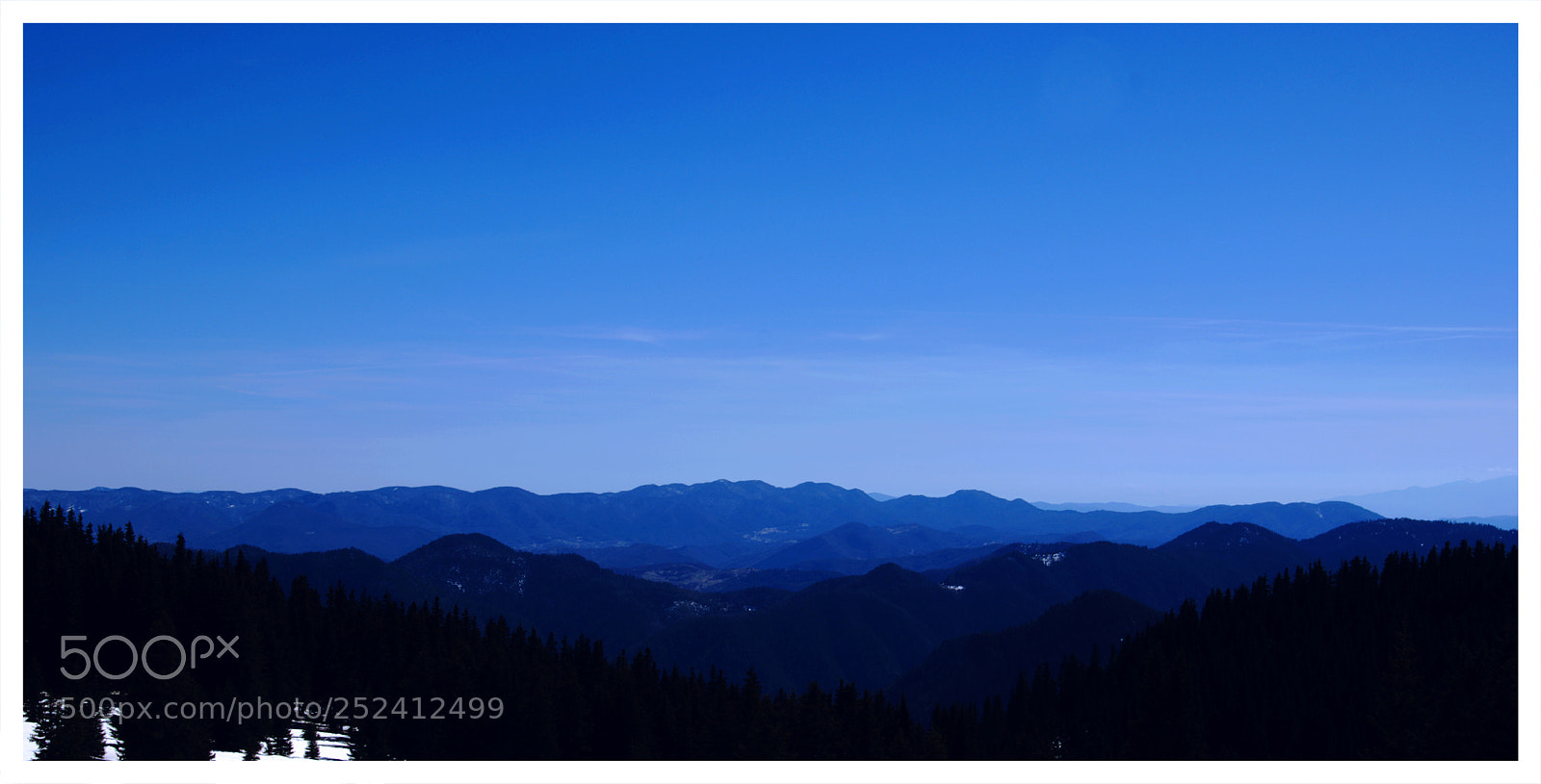 Nikon D90 sample photo. Gradation of blue photography
