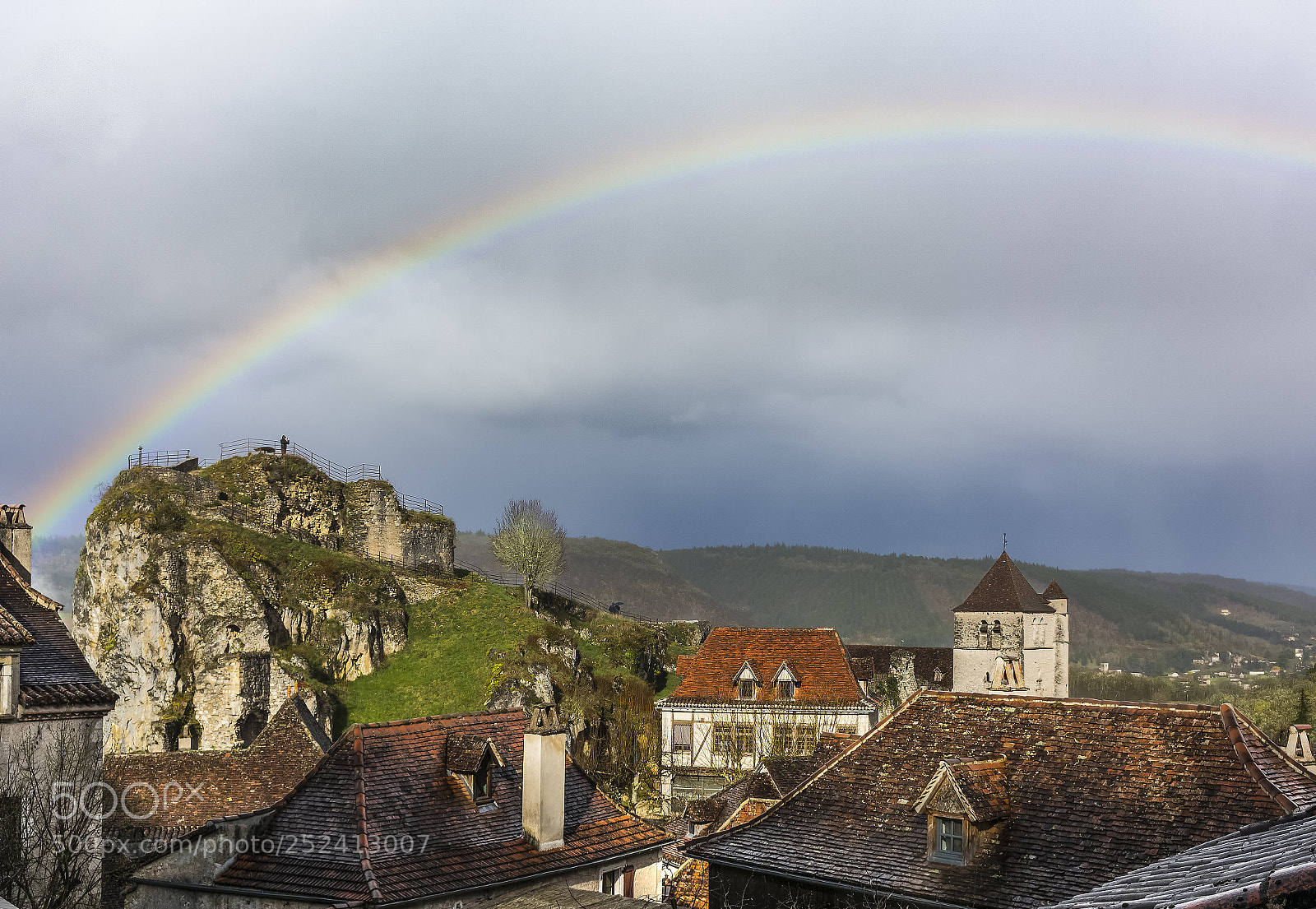 Nikon D7100 sample photo. Rainbow in france photography