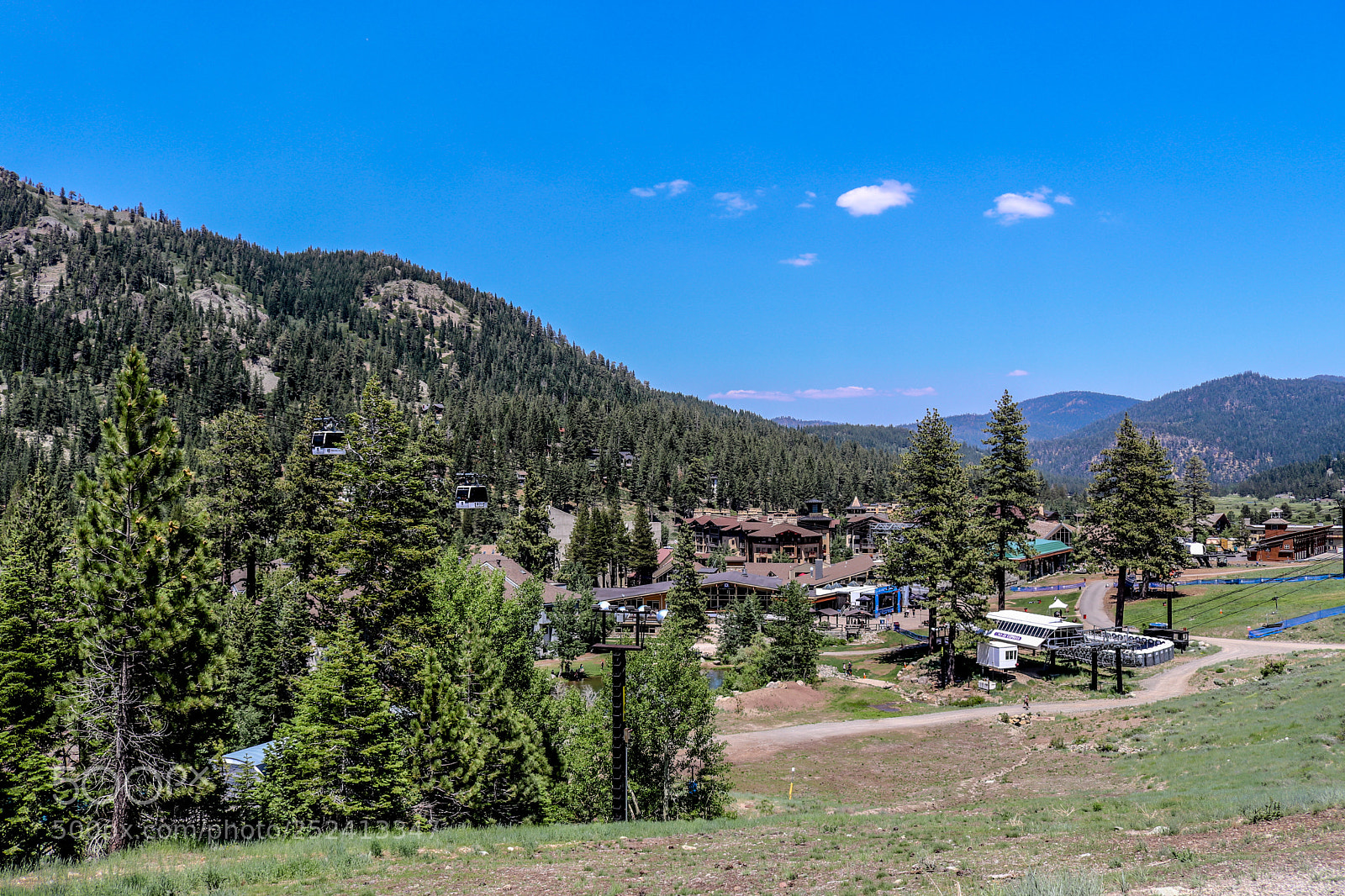 Canon EOS 80D sample photo. Squaw valley ski resort photography