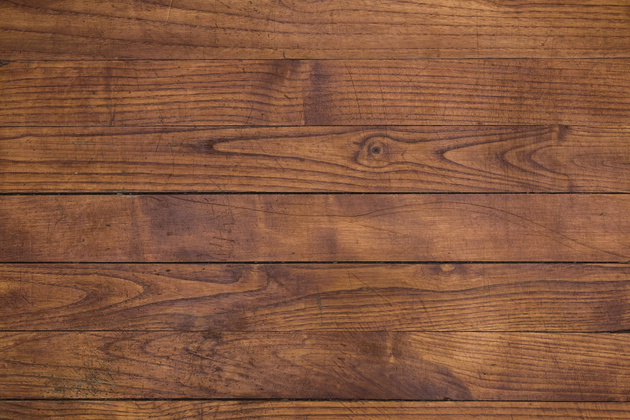 Close up brown wooden planks texture.