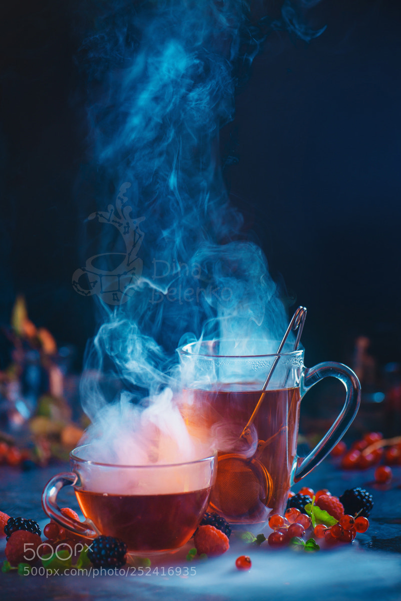 Nikon D800 sample photo. Berry tea for two photography