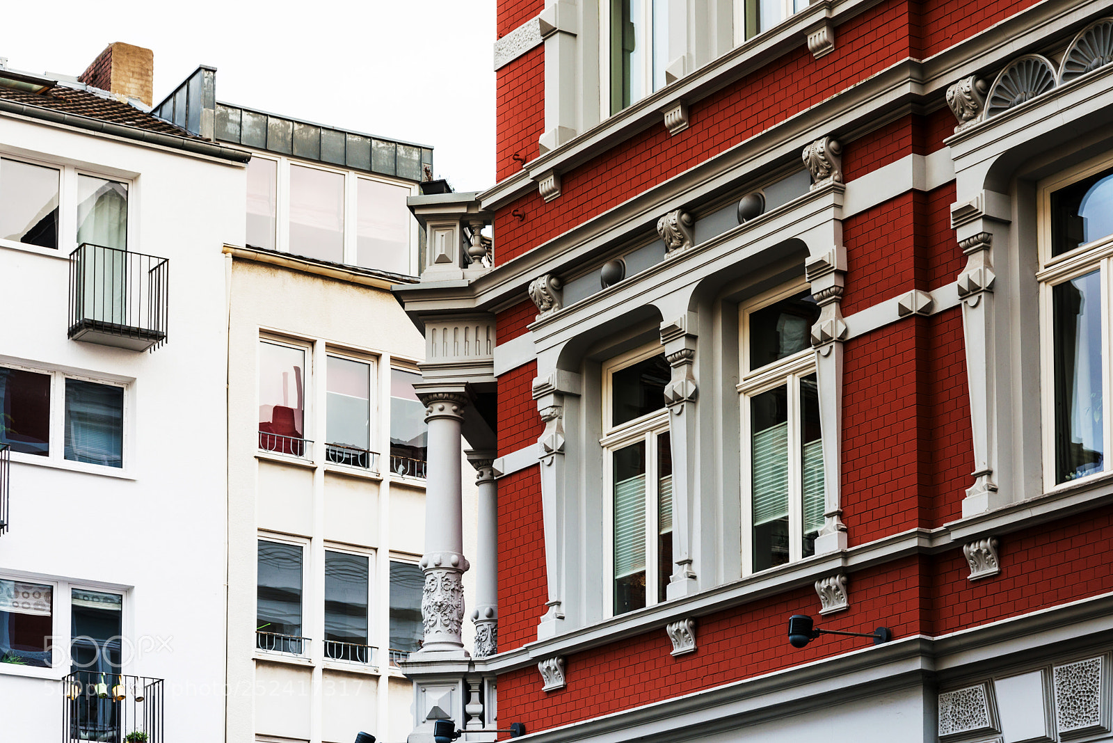 Nikon D800 sample photo. Old town buildings in photography