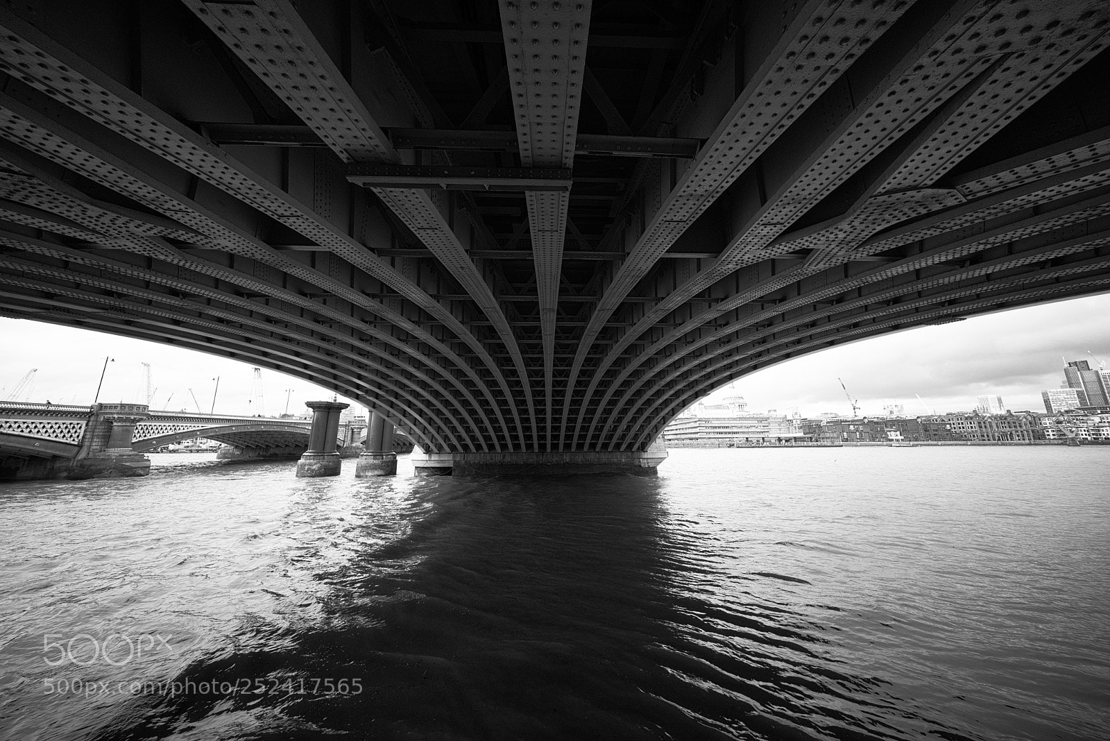 Sony a7R sample photo. Under blackfriars bridge photography